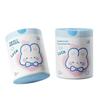 Blue Heart Rabbit Cartoon Drawstring Garbage Bags - 100 Thickened Household Pieces