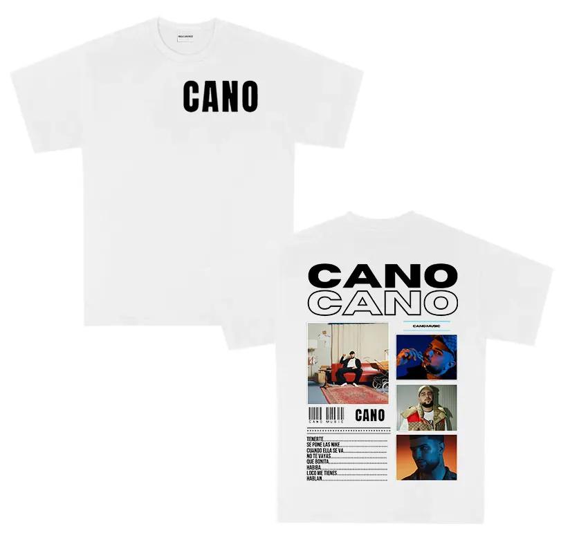 Hot Singer Cano Tour New Album Cover Poster Graphic Print T-shirt Man Women Gothic Short Sleeves Unisex Cotton Streetwear Harajuku Summer New  Tee