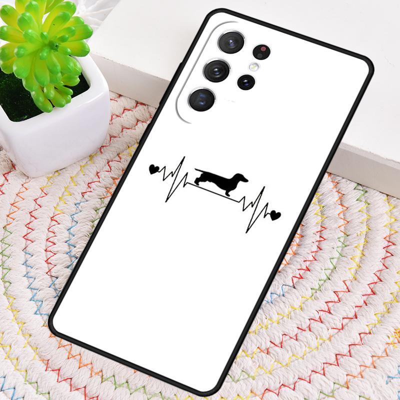 Dachshund Sausage Art Phone Case for Samsung Galaxy Note 10 Pro S26 Ultra S23 S24 FE S25 S21 S22 PLUS Shockproof Cove