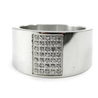 White 'Goddess' Steel Ring