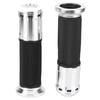 Motorcycle Non Slip Handlebar Hand Grips Modification Accessory 22mm(Black )