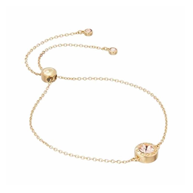 COACH Original design metal bracelet, same style for men and women, gold