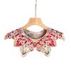 Elegant Lace Shawl Embroidery Design Detachable Collar Unique False Collar  Cultural Wear