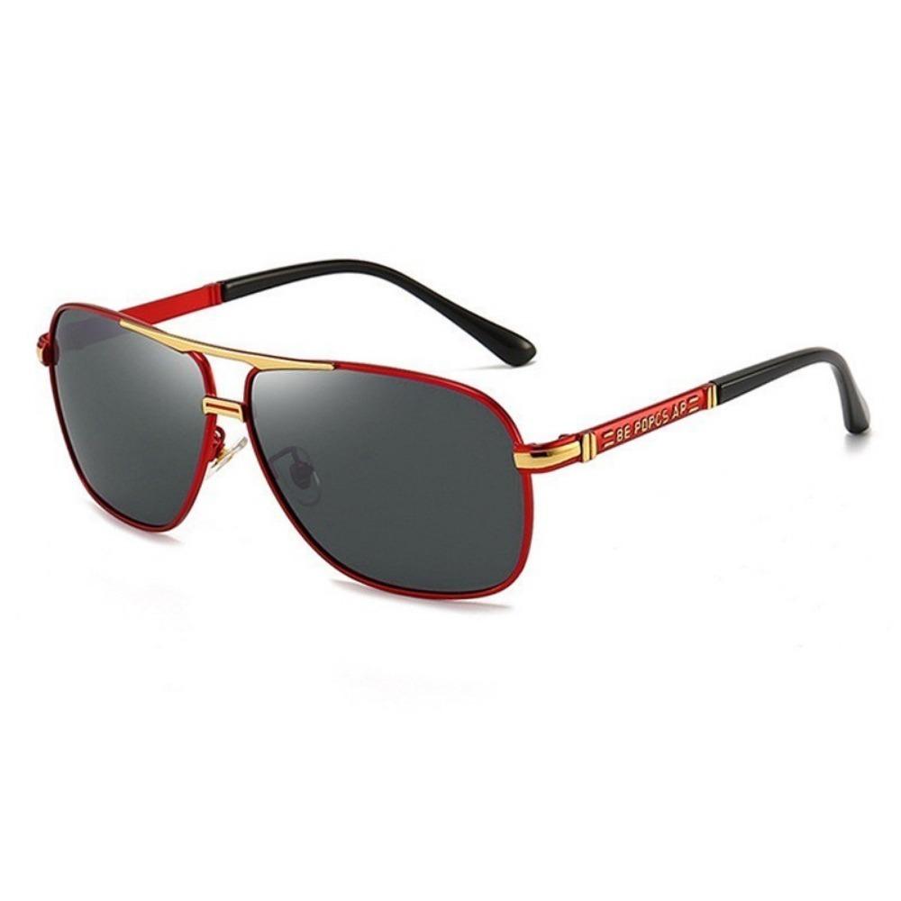 Color-changing Glasses UV-resistant Glasses UV400 Men Polarized Sunglasses Driving Day and Night Pilot Eyeglasses