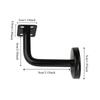 2 PCS Wall Support Hand Rail Holder Stainless Steel Wall Support Replacement Handrail Bracket  Home