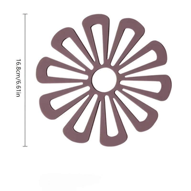 Silikon-Isolationsmatte Haushalts-Getränkeuntersetzer Küchentischmatte Verbrühschutz-Schüsselmatte Topfuntersetzer Hitzebeständige Matte