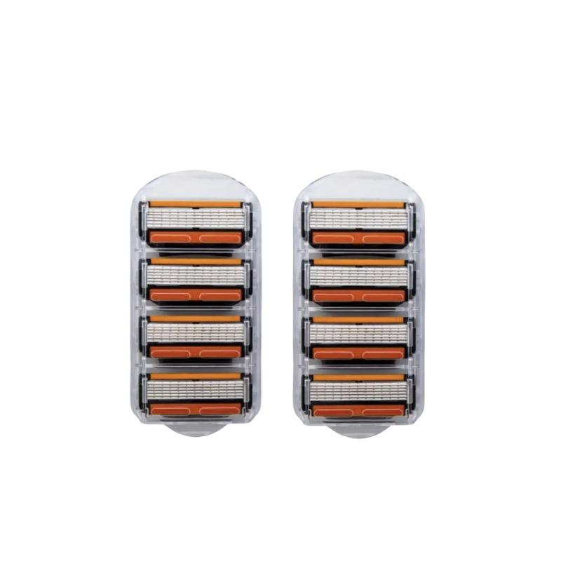 Universal 6-Layer Blade Head for 5-Layer Gillette Men's Manual Razors