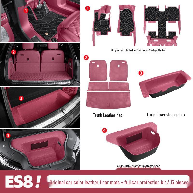 Compatible with 26 Models: Nio ES8 Third Generation Frunk Storage Mat Organizer - Car Interior Decor Accessory