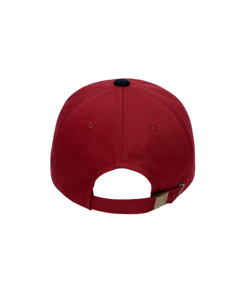 AMES-WORLDWIDE Symbol Logo Twotone Ball Cap Red