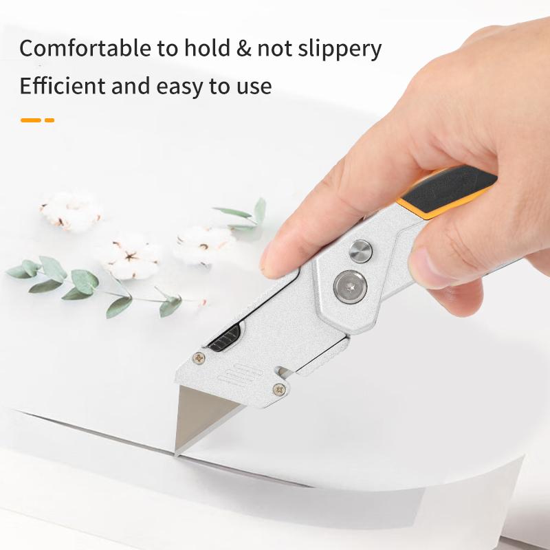Multifunktions-Universalmesser Tragbares Tapeziermesser Faltbares scharfes Hochleistungsstahlmesser Professionelles Elektrikermesser