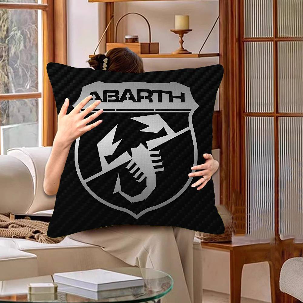 Brand A-Abarth Scorpion Cushion Cover Inches Farmhouse Decor Home Throw Pillow Covers for Couch Decorations