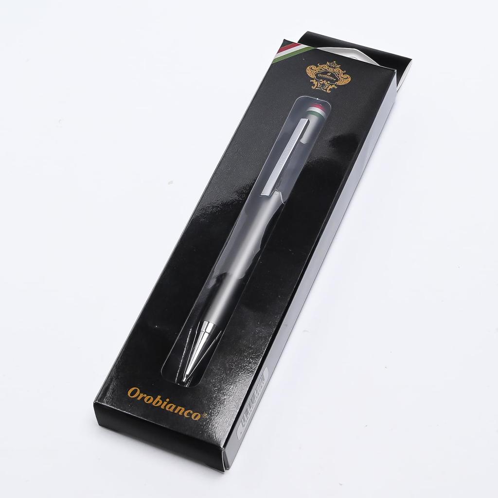 Orobianco Freccia Mechanical Gunmetal Knock 1953423HS Pencil, Hang-Cell Type, CT, 0.5mm,