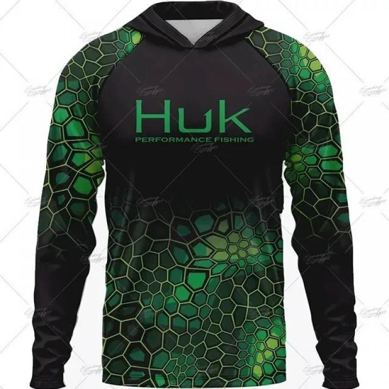 Men Women Quick Dry UV Protection Fishing Hoodie Lightweight Breathable Outdoor Sport Shirt Summer