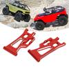 1 Pair RC Rear Lower Suspension Arms Aluminum Alloy Swing Arm Replacement for MJX 14210 14209 1Celsius14 Remote Control Car