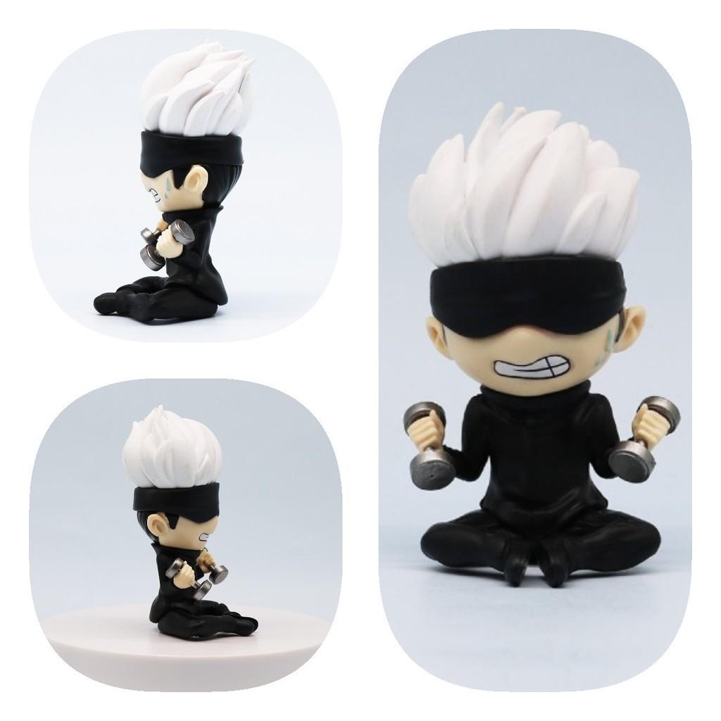 PVC Material 10cm Jujutsu Kaisen Wuxiao Niedlich Wutian Wutu Figur Figur Blind Box