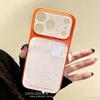 Applicable to Apple 11Pro mobile phone case all-inclusive lens air advanced sense anti-drop niche iphone11 orange splashing ink