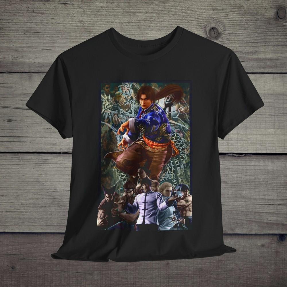 

Культовая игровая футболка бойца, Унисекс футболка для видеоигр, Футболка для геймера-файтера 4XL