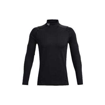 ColdGear Infrared Mock Long Sleeve T-Shirt Men Tops Black 1366066-001