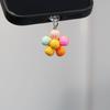Accessori Decorativi per Cover del Telefono, Fiori, Tappi Antipolvere per Telefono, Bellissimo Ciondolo