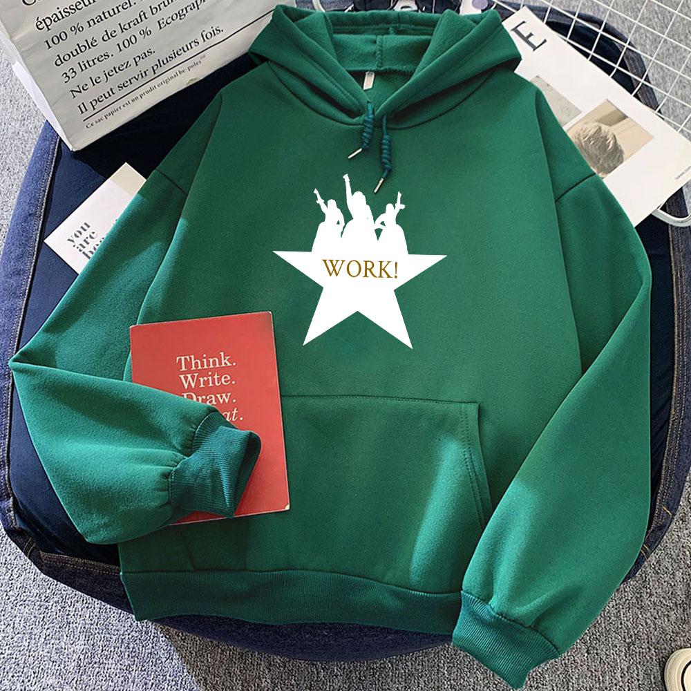 Damen Herren Kleidung Musikalische Hamiltonn Arbeit Grafik Hoodies Winter Langarm Pullover Ropa De Mujer Sweatshirts Print Kapuzenpullover