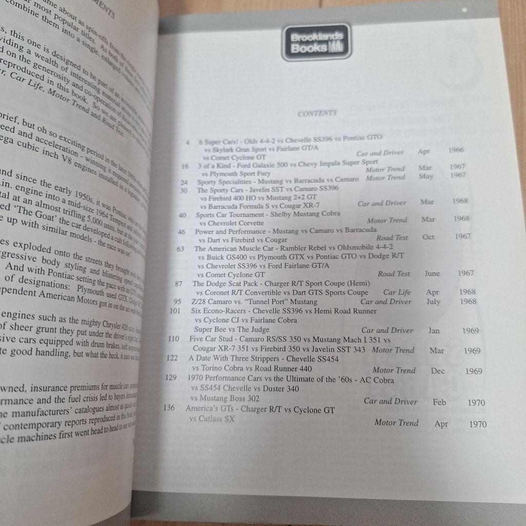 [USED] Deadstock Books American Classic Muscle Cars