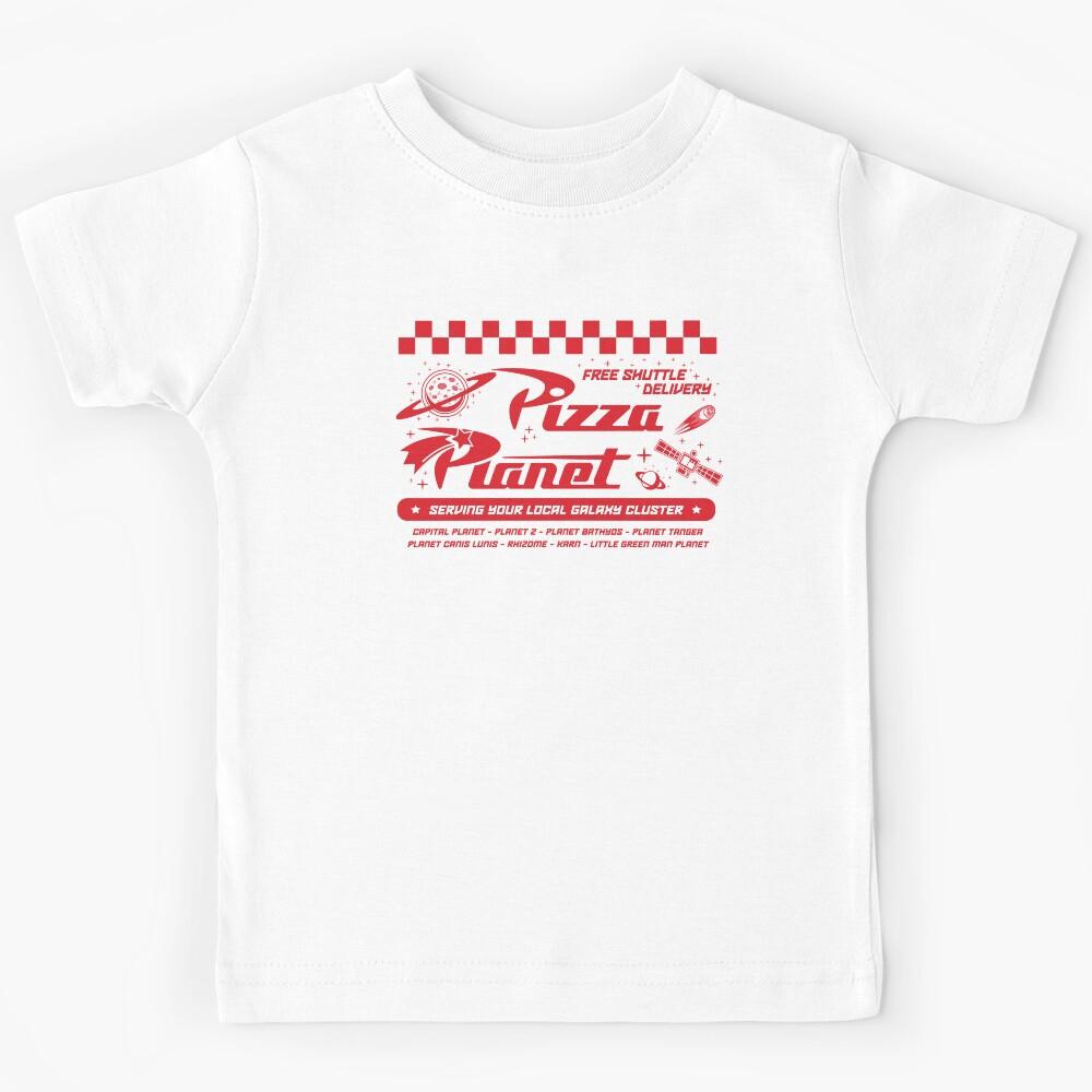 Pizza Planet Serving Your Local Galaxy Cluster Kids T-Shirt 170