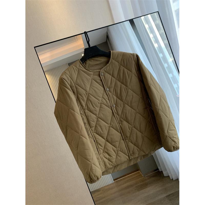Out K Retro Quilted Jacket: High-Efficiency Cotton, Stackable, Warm, Mountain Style for Couples