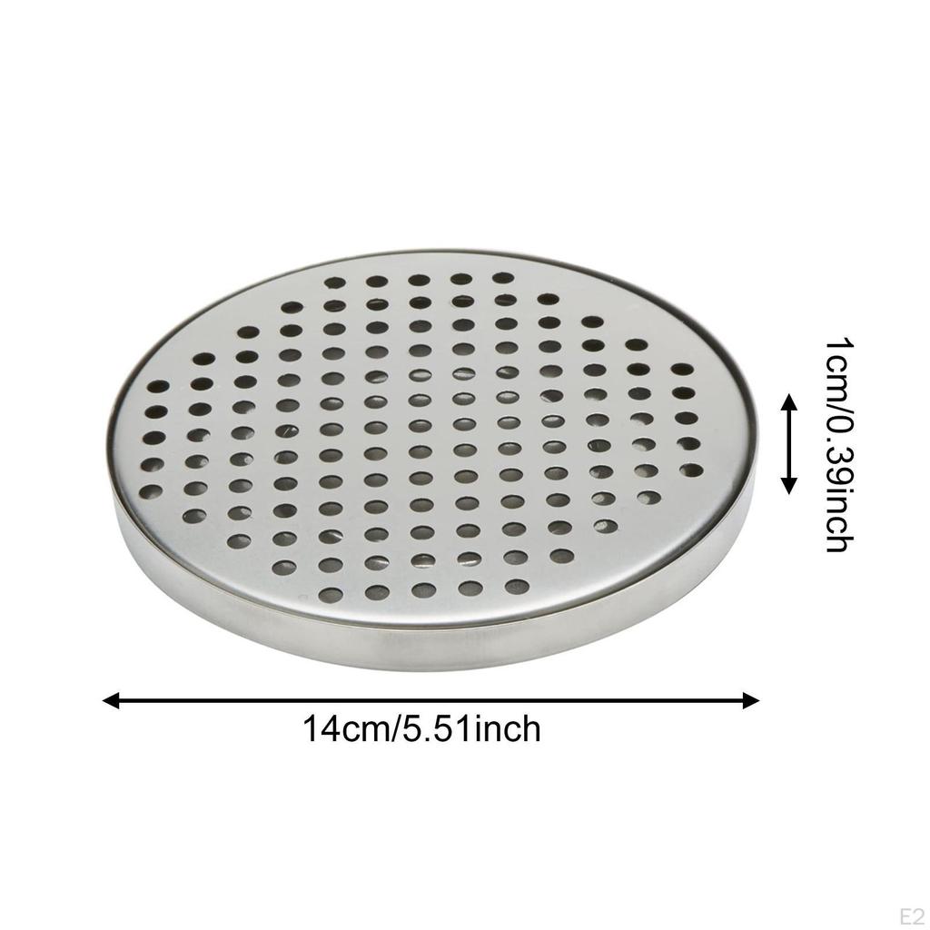 Taca ociekowa, Stal nierdzewna, Zdejmowana, Blatowa taca na krople wody do serwowania napojów, Beczka piwa