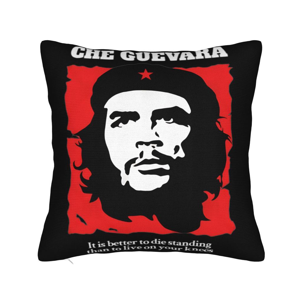 Pillow Case Che Guevara Argentine Marxist Revolutionary Print Pillow Cover For Sofa Home Decor Novelty Pillowcases