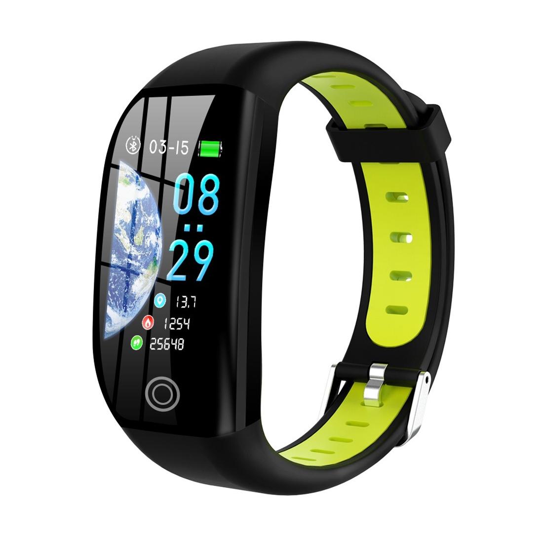 

F21 Браслет с цветным экраном Интеллектуальные упражнения Частота сердечных сокращений Артериальное давление Мониторинг сна и здоровья Подсчет шагов Bluetooth Интеллектуальное напоминание зелёный