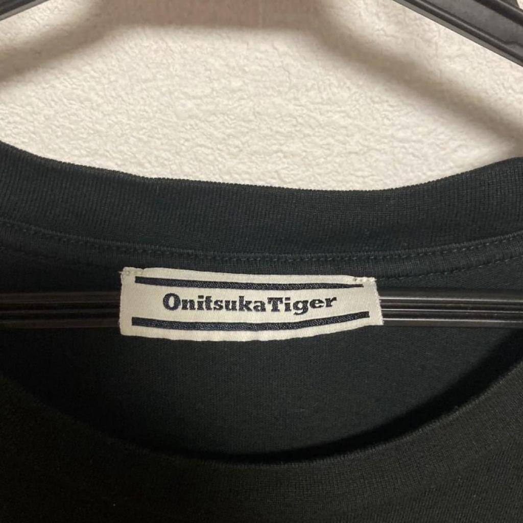[USED] Excellent Condition Onitsuka Tiger Graphic Tee Black XL