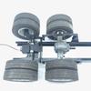 1set Electric Lift Rear Suspension for 1/14 RC Truck Tamiya 56368 For scania 770S For volvo FH16