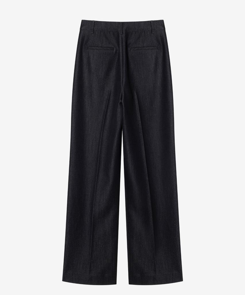 MIND BRIDGE WOMEN [W] Denim-Like Wide Pants