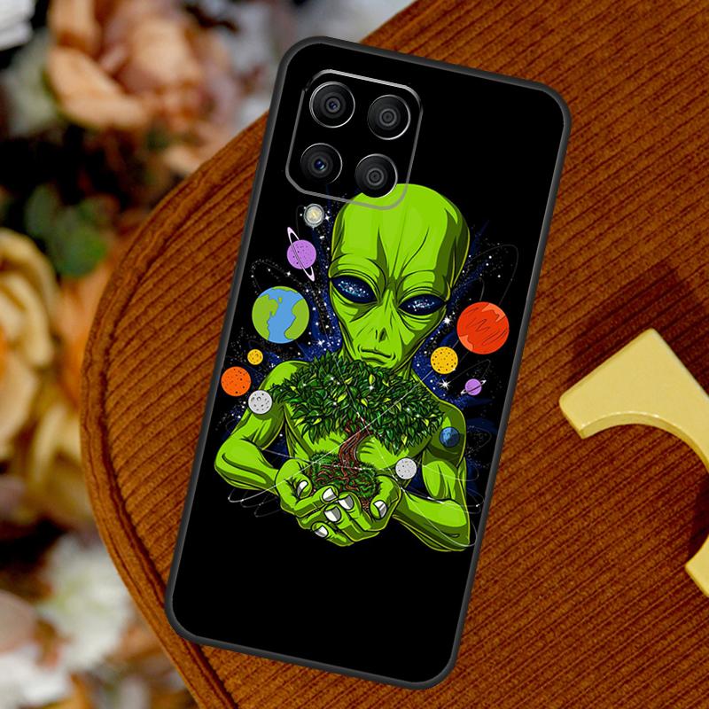 Space Alien Magic For Samsung Galaxy M32 M52 M12 M55 M15 M13 M23 M33 M53 M20 M21 M51 M34 M54 M30s M31s Case