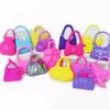 6Pcs Cartoon Prentend Bag Meired Fashion Bag for American Girl Doll of 18 Inch Doll Accessories