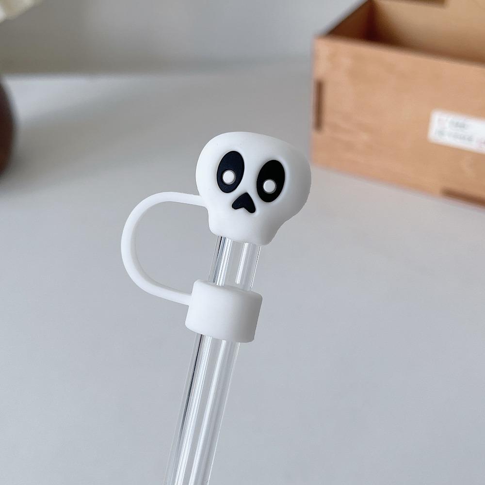 Cup Accessories Drinking Dust Cap Reusable Straw Tips Cover New Silicone Straw Plug  Cup