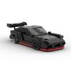 Lego-Compatible Porsche 911 Mini Model Car - Classic Creative Desktop Ornament