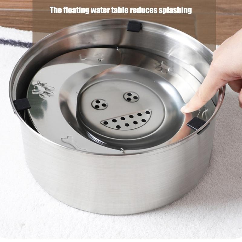 Dogs Water Dispenser Spill Proof Bowl Spill Proof Design for Big Dogs Slip Resistant Dishwasher Safe