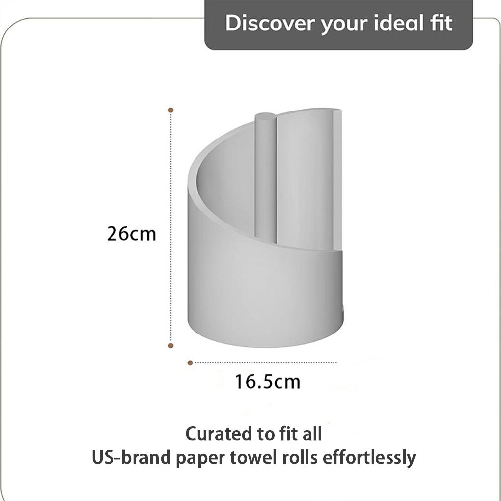 1PC Wooden Countertop Tissue Bottom Tissues Slip Holders Tear - Able with One Hand - Ideal Countertops, and Restaurants