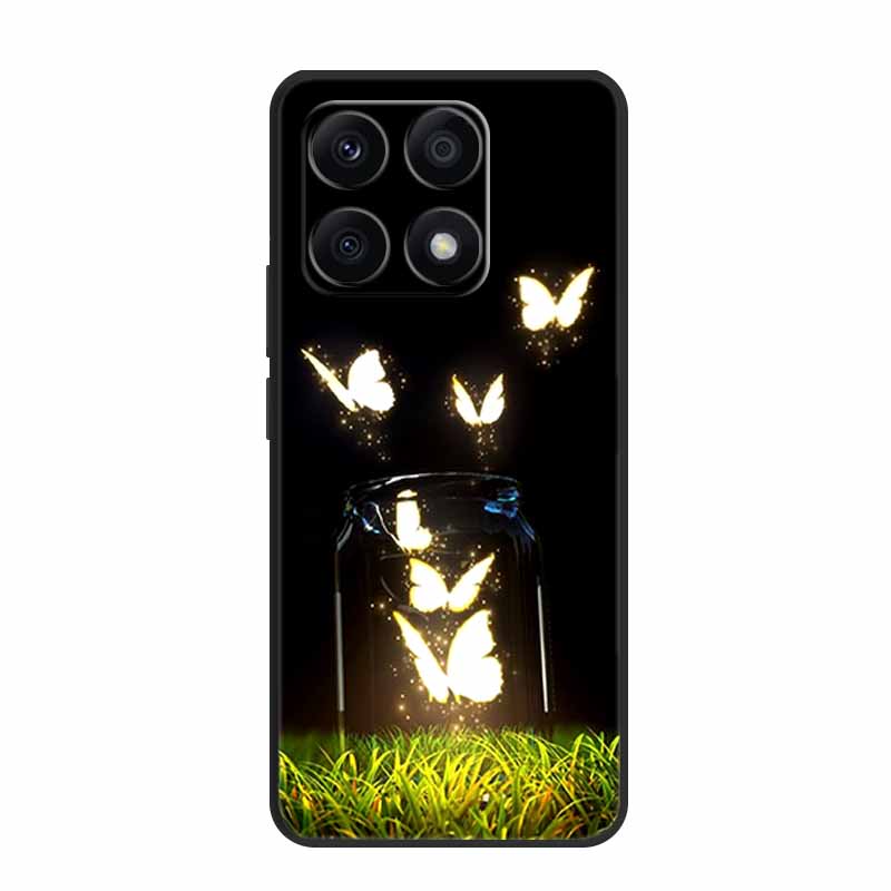 For Xiaomi 17 5G Case Flowers Butterfly Soft Silicone Phone Cases for Xiaomi 17 5G Cool Wolf Animals Protective Shockproof Shell