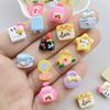 30Pcs Cute Cartoon Mini Lipstick, Mirror, Suitcase, Alarm Clock Nail Art Resin Designer Charms DIY Craft For Nail 3D Decorations