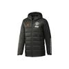 Mufc Chaqueta de Algodón con Capucha para Deportes al Aire Libre Invierno Chaqueta para Hombre Verde Militar FR3682