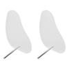 2pcs Nail Tip Color Card Display Board Rack Professional Home Salon Acrylic Nail Art Showing Holder