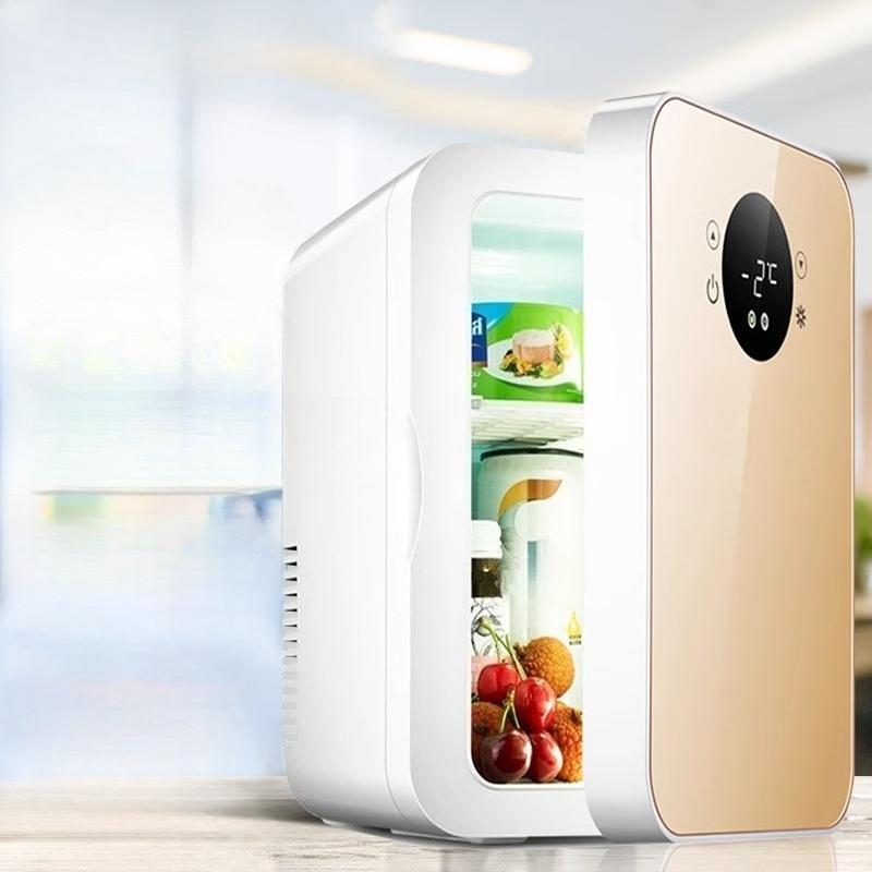 8L Mini Refrigerator Car Home Dual-use Refrigeration