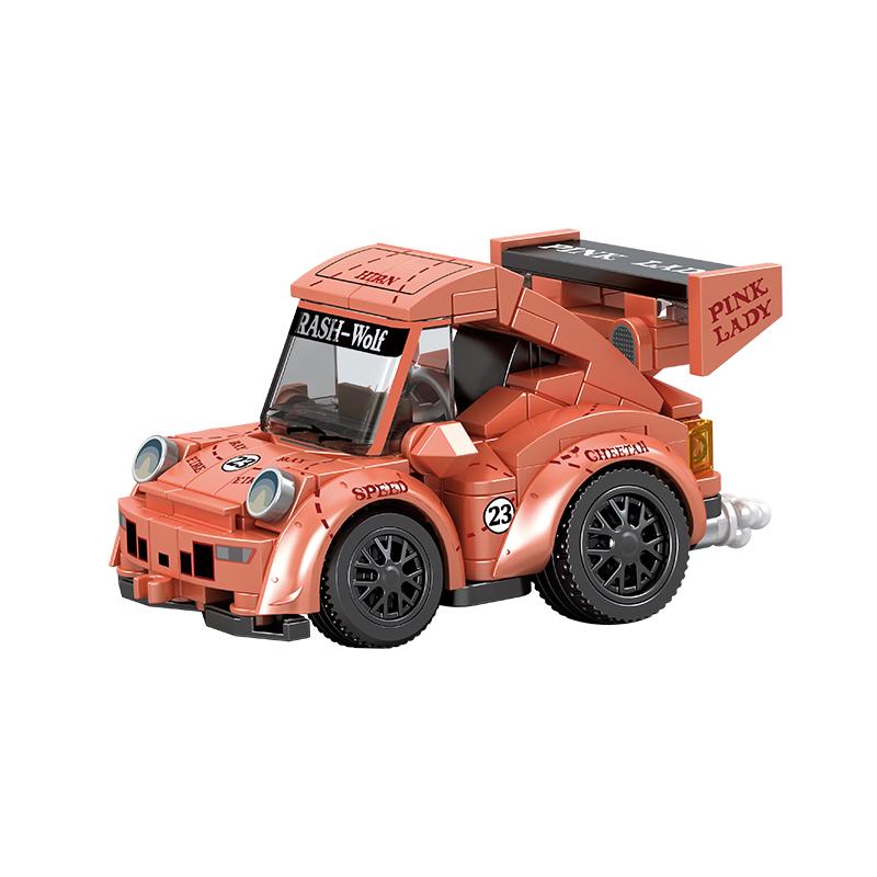 Sembo Q-Version Racing Car Building Blocks