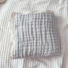 Ins Baby Six-layer Gauze Muslin Cotton Lace Fringe Blanket Swaddle Wrap Stroller Cover Bath Towel Newborn Accessories