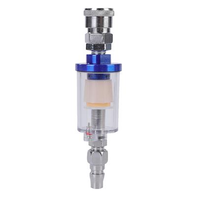 Water Oil Separator and Air Dryer for Compressors Feature 1/4 Inch NPT Inline Moisture Filter Sprayer Paint Applications