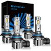 9005 Bulbs, Super Bright 6000K Cool White with Cooling Fan, 9005 Fog Bulb, IP67, Pack of 2