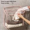 Waterproof Shower Clothes Bag Transparent Bathroom Storage Bag Hanging Storage Pouch