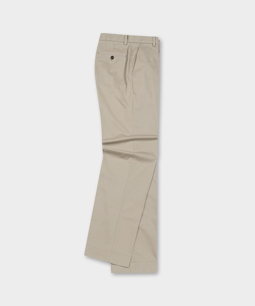 BROOKS BROTHERS Regular Fit Cotton Stretch Advantage Chino (British Khaki) (Bbpcmfz502)